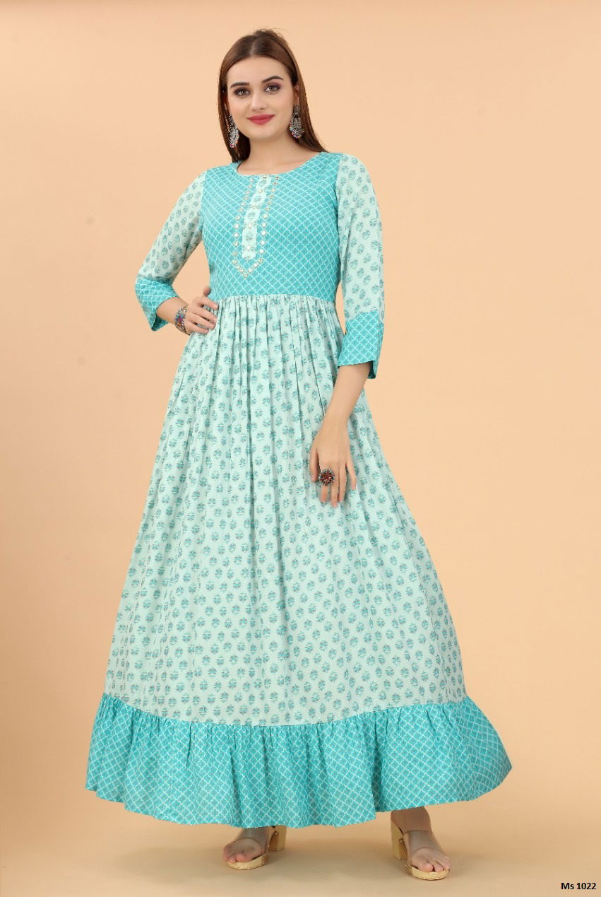 Growish Mars 1 Heavy Festive Wear Wholesale Anarkali Kurtis
